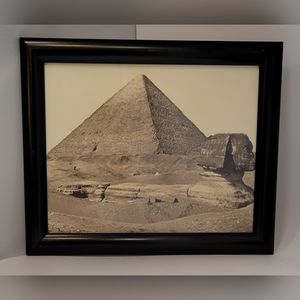 ▪︎Framed Print - Giza Pyramid